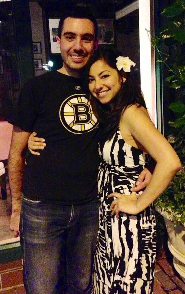 The first pic we ever took together 