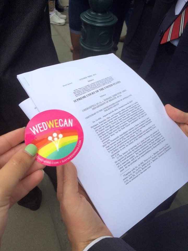 Same sex marriages nationwide!