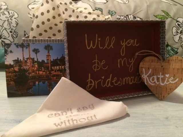 Asking bridesmaids!
