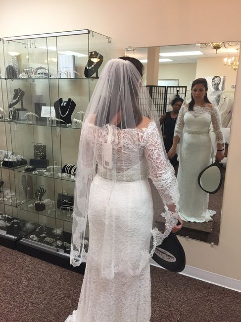 1st Dress Fitting!!