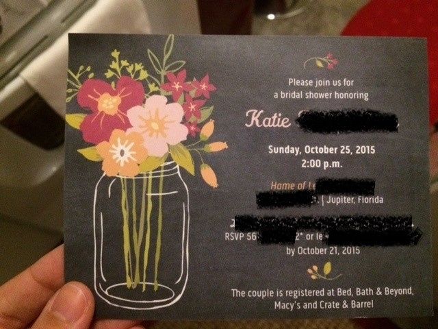 Show me your Shower Invites!