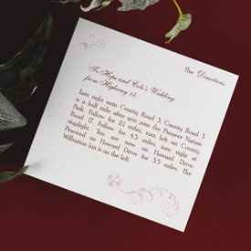 Show me your.....invitations please!