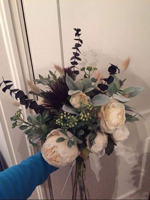  Show me your diy Silk Bouquet with Flowers from the Craft Stores - 1