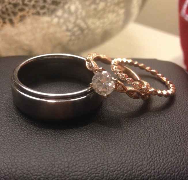 Wedding bands PLUS unsolicited tip for people starting to plan