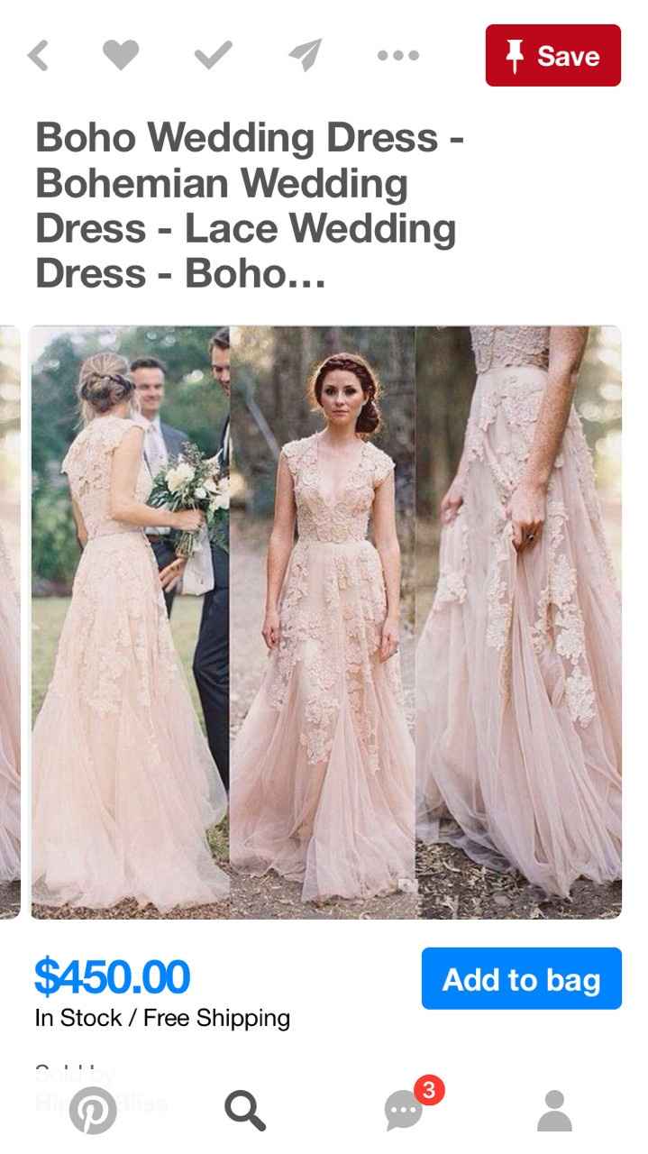 Do people ever buy their dress online?