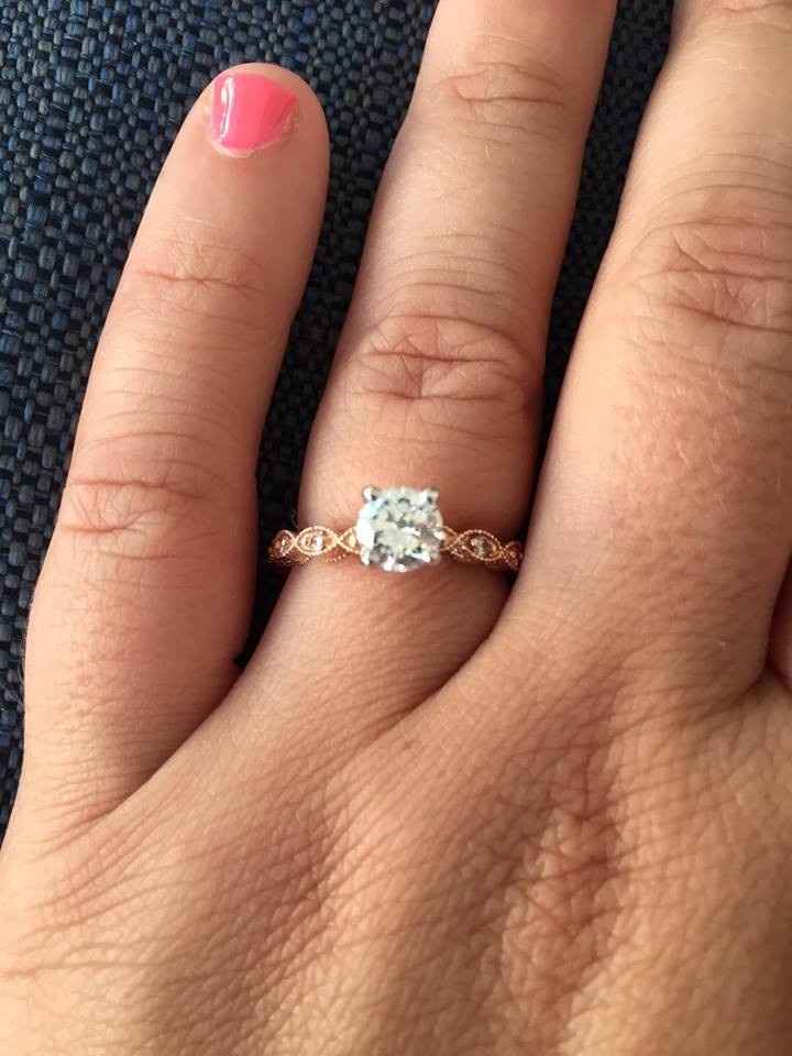 Small engagement rings unite!