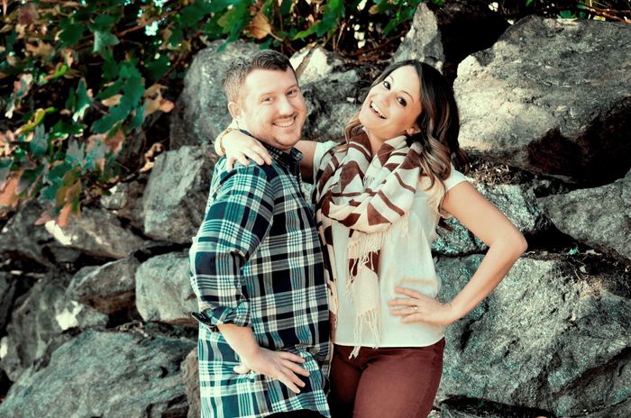 Weird photos-wedding engagement or personal
