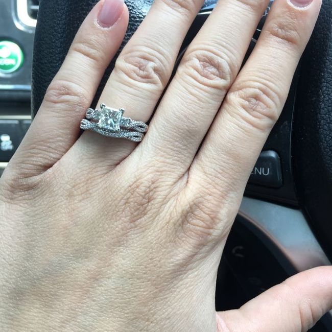 Show me the wedding bands....