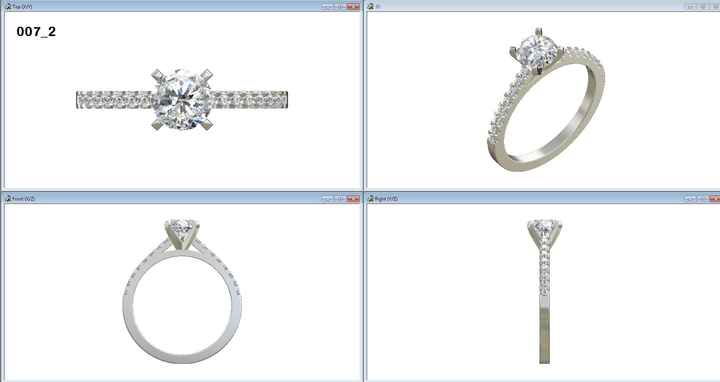 Engagement Ring Design (picking between these two)