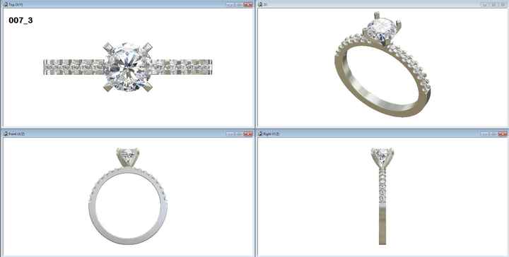 Engagement Ring Design (picking between these two)