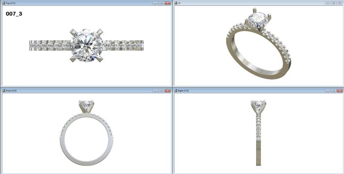 Engagement Ring Design (picking between these two)
