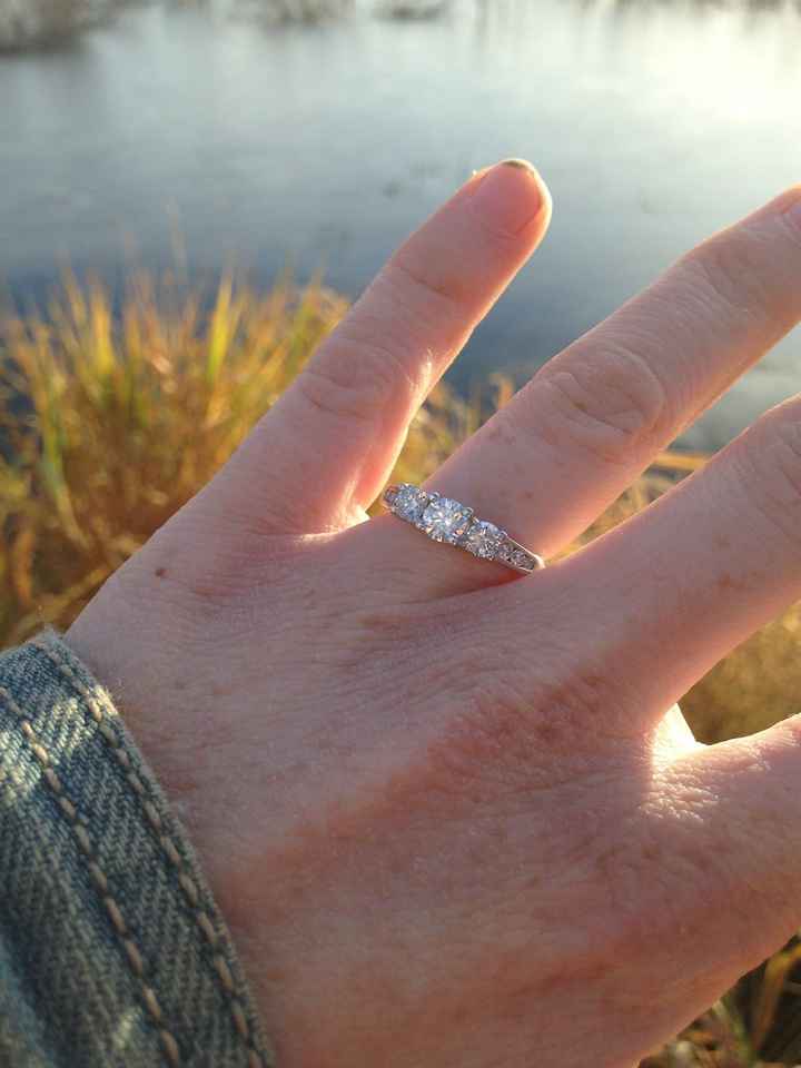 Small engagement rings unite!