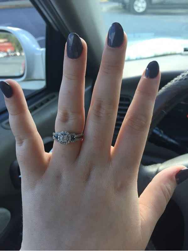 Let's see those wedding nails?