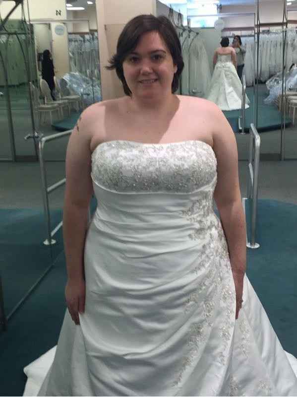 did u show your partner pics of the rejected dresses? (update: show us your rejects!)