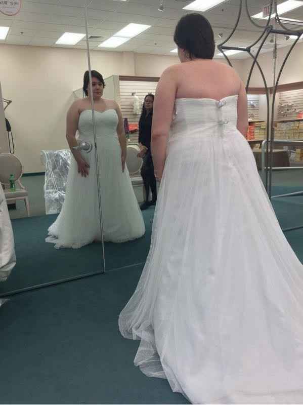 did u show your partner pics of the rejected dresses? (update: show us your rejects!)