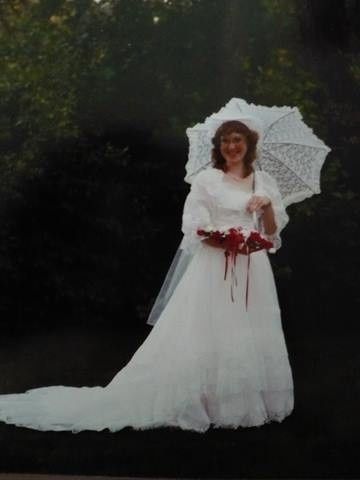 I finally got to try my dress on!