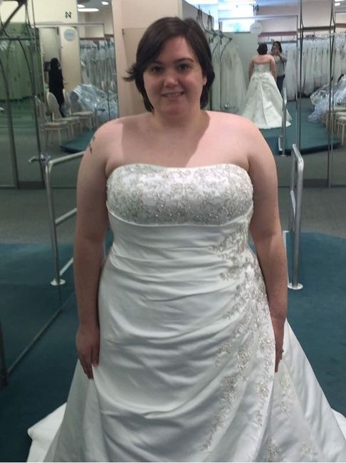 did u show your partner pics of the rejected dresses? (update: show us your rejects!)