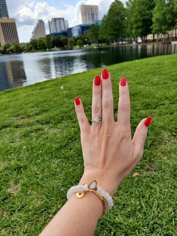 cz Wedding Band... yay or nay? - 1