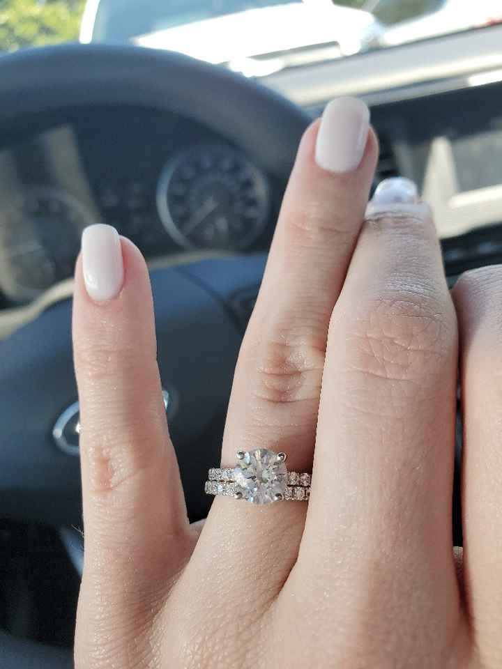 cz Wedding Band... yay or nay? - 2