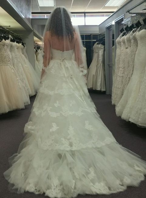 What's your favorite part of your wedding dress / suit?