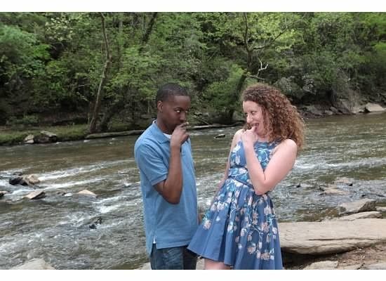 Weird photos-wedding engagement or personal