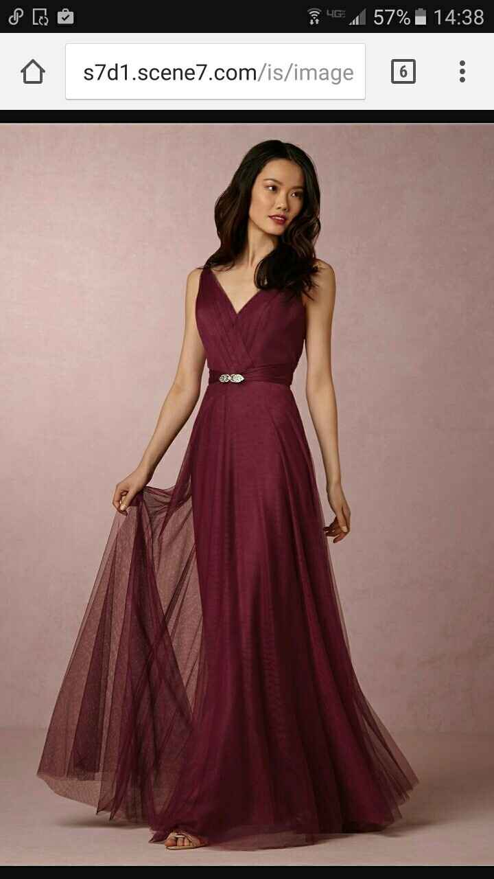 Burgundy Bridesmaids