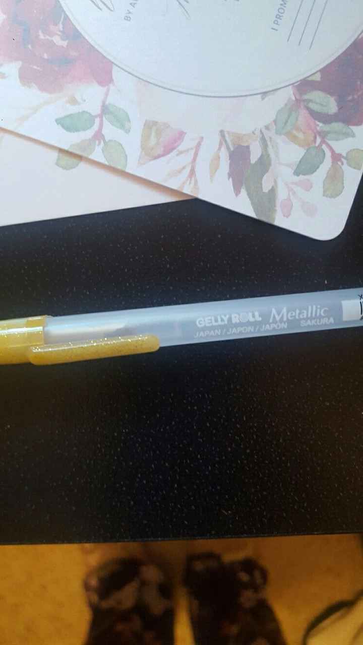 Best type of pen/ink for addressing invites?, Weddings, Do It Yourself, Wedding Forums