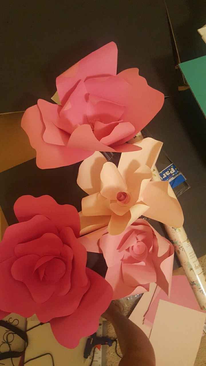 Paper Flower Wall