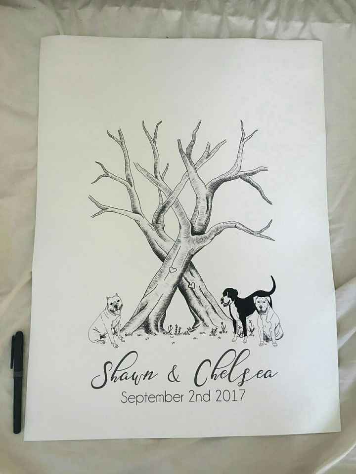 Guest Book & Welcome sign