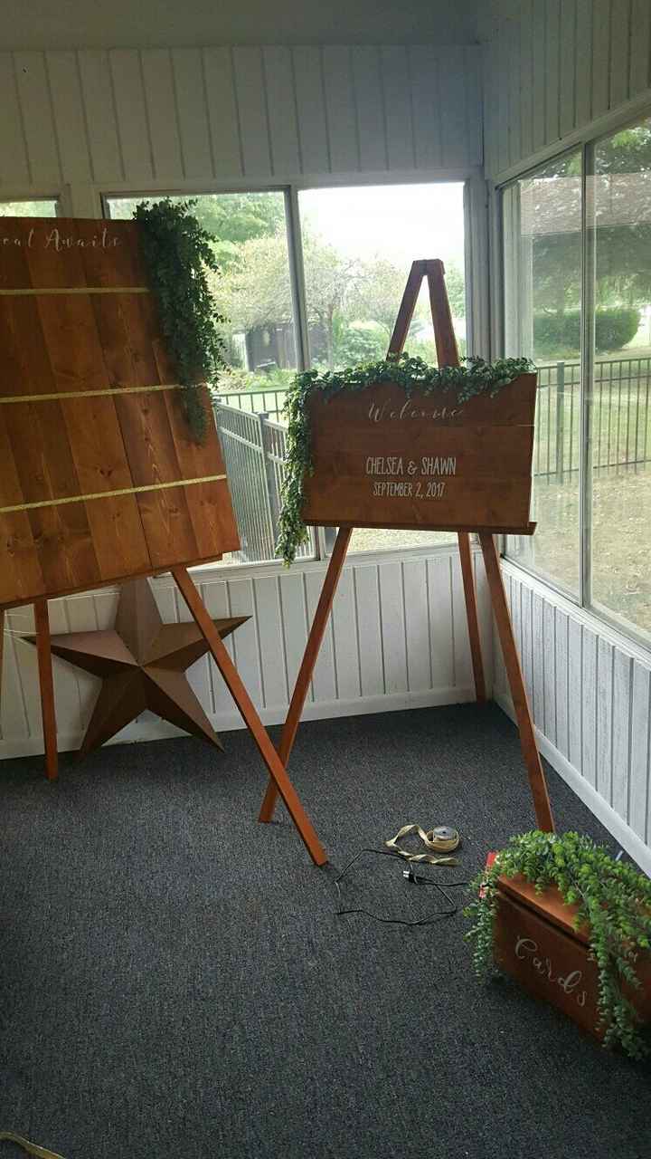 Guest Book & Welcome sign