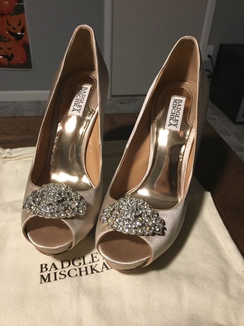 Wedding Shoes!  White or colored?