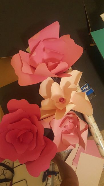 Paper Flower Wall