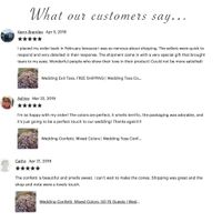 Wedding confetti comments