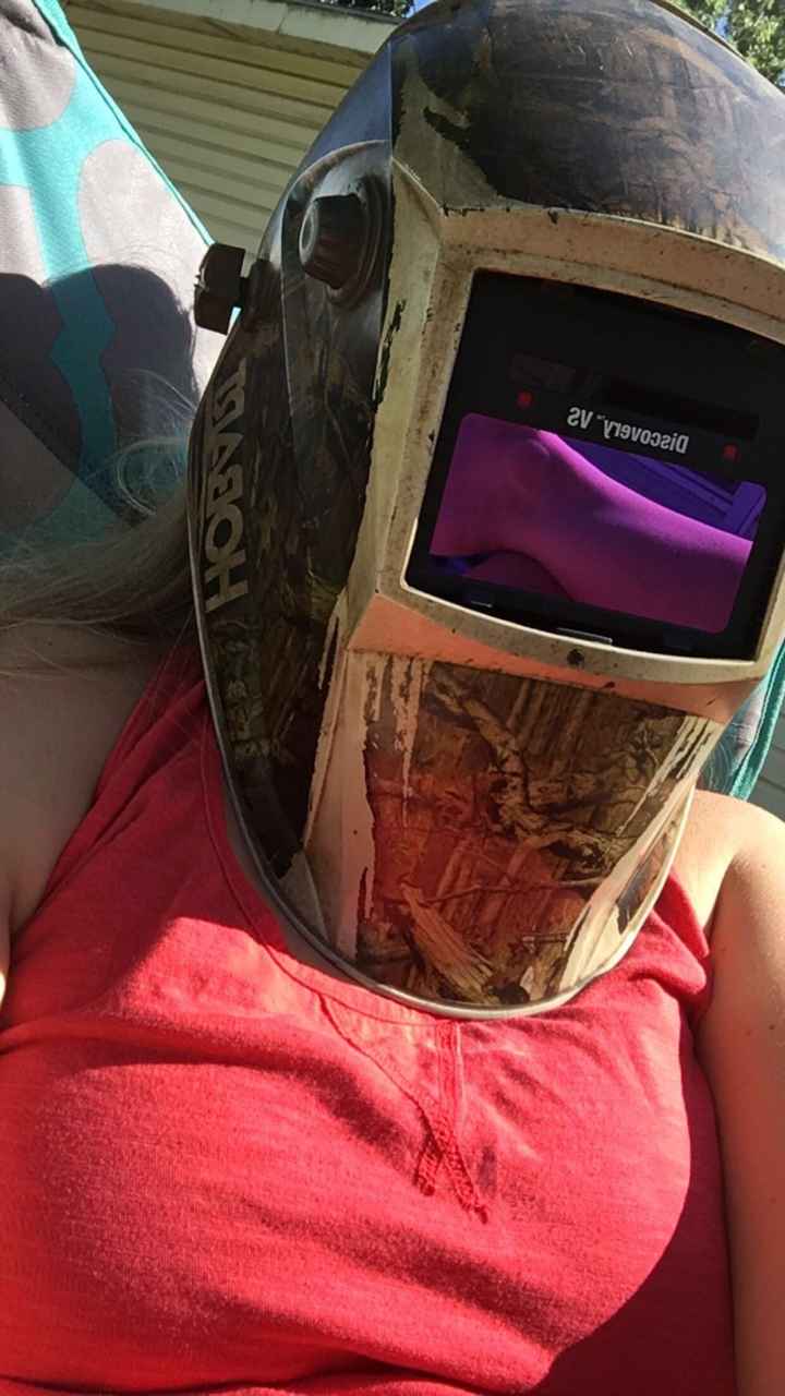 Glad I'm marrying a welder
