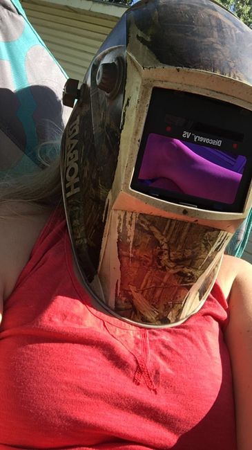 Glad I'm marrying a welder