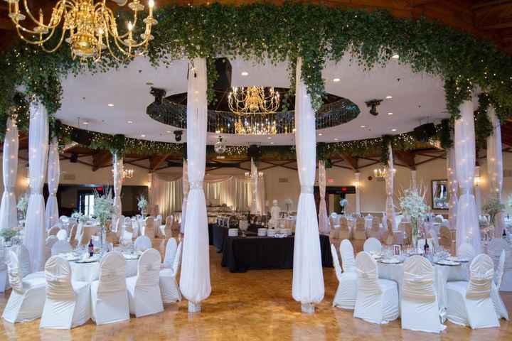 This is my venue with what linens and covers. 