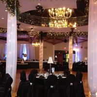 This is my venue with black linens and covers