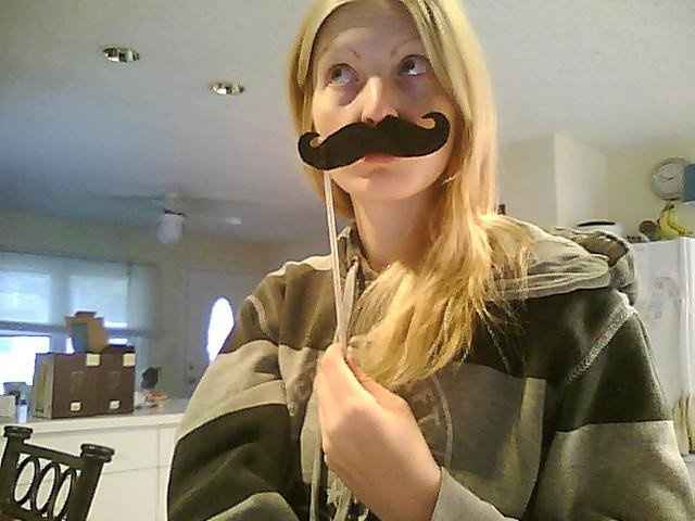 Yet another question I mustache