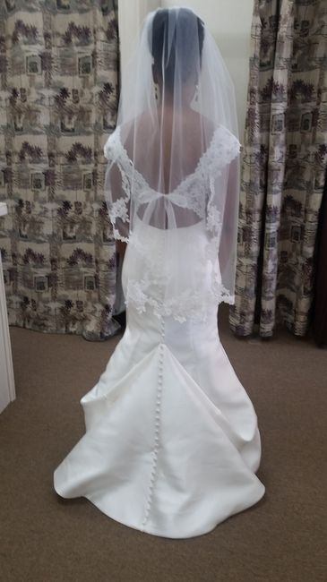 Final Dress Fitting!  It's becoming oh so real!  14 days!!!!