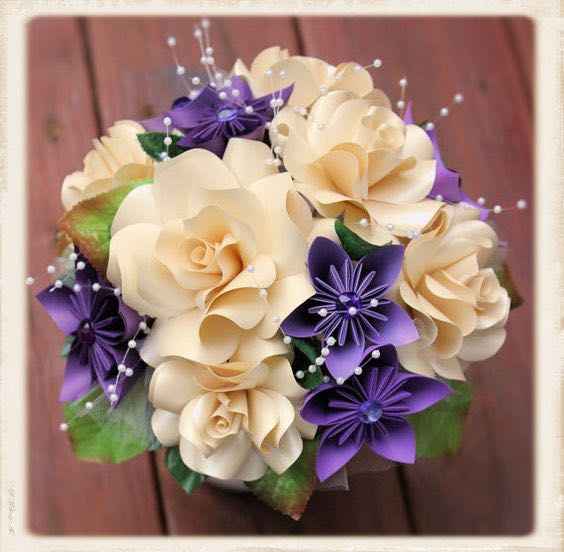 Paper/origami Flowers - 2