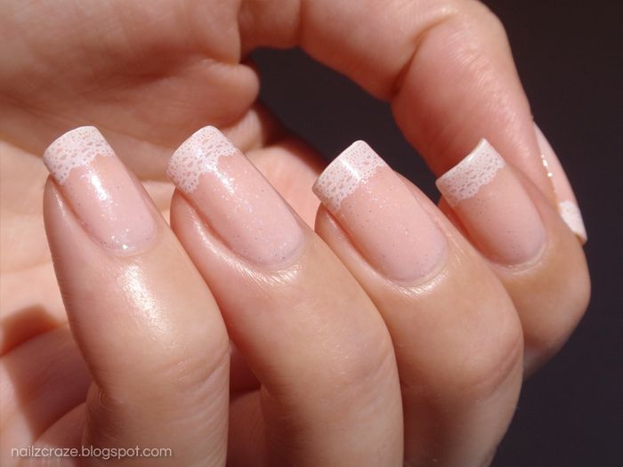 Lace French Tips