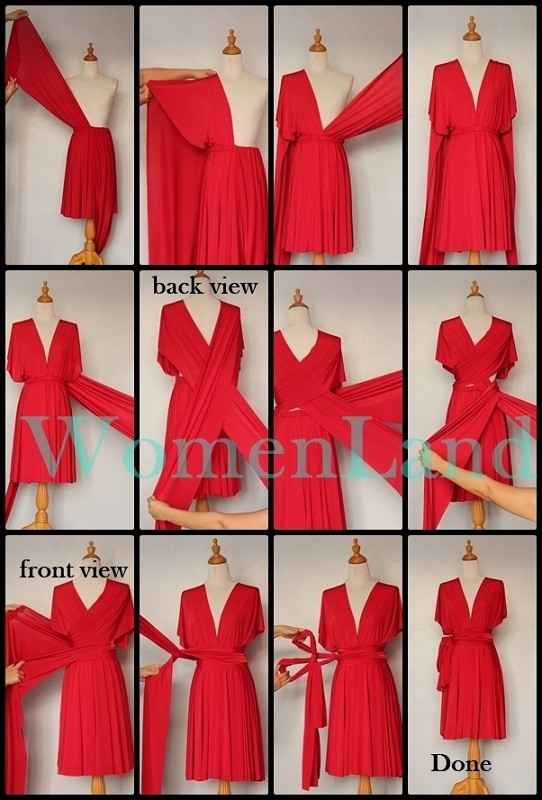 Convertible BM Dresses