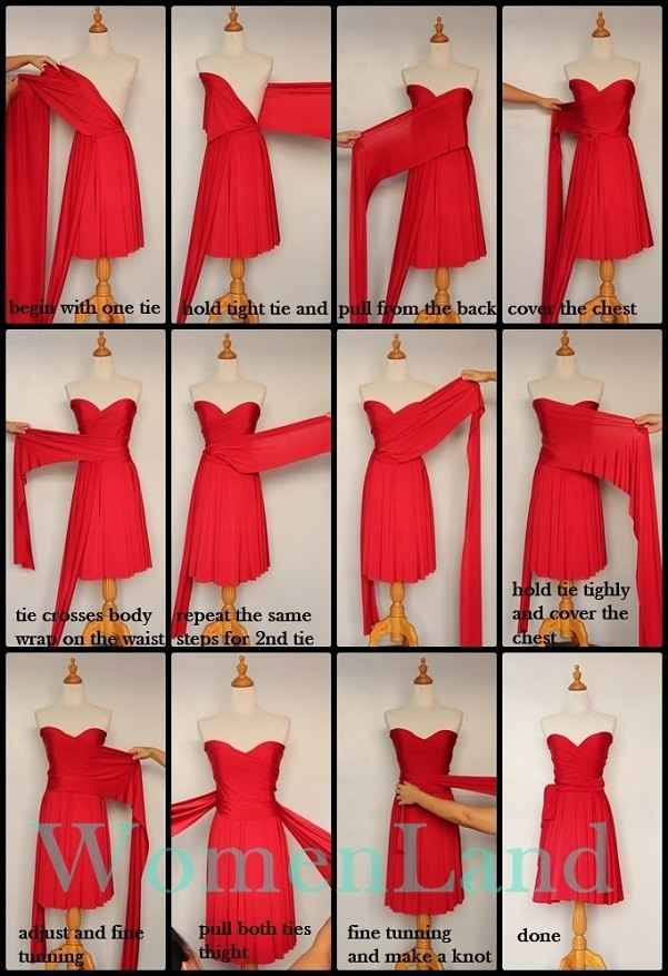 Convertible BM Dresses