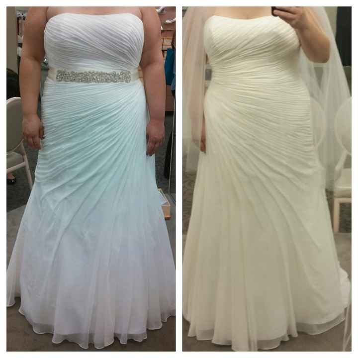 I don't want to be a chubby panda bride!