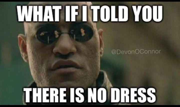 NWR: What colors are this dress?