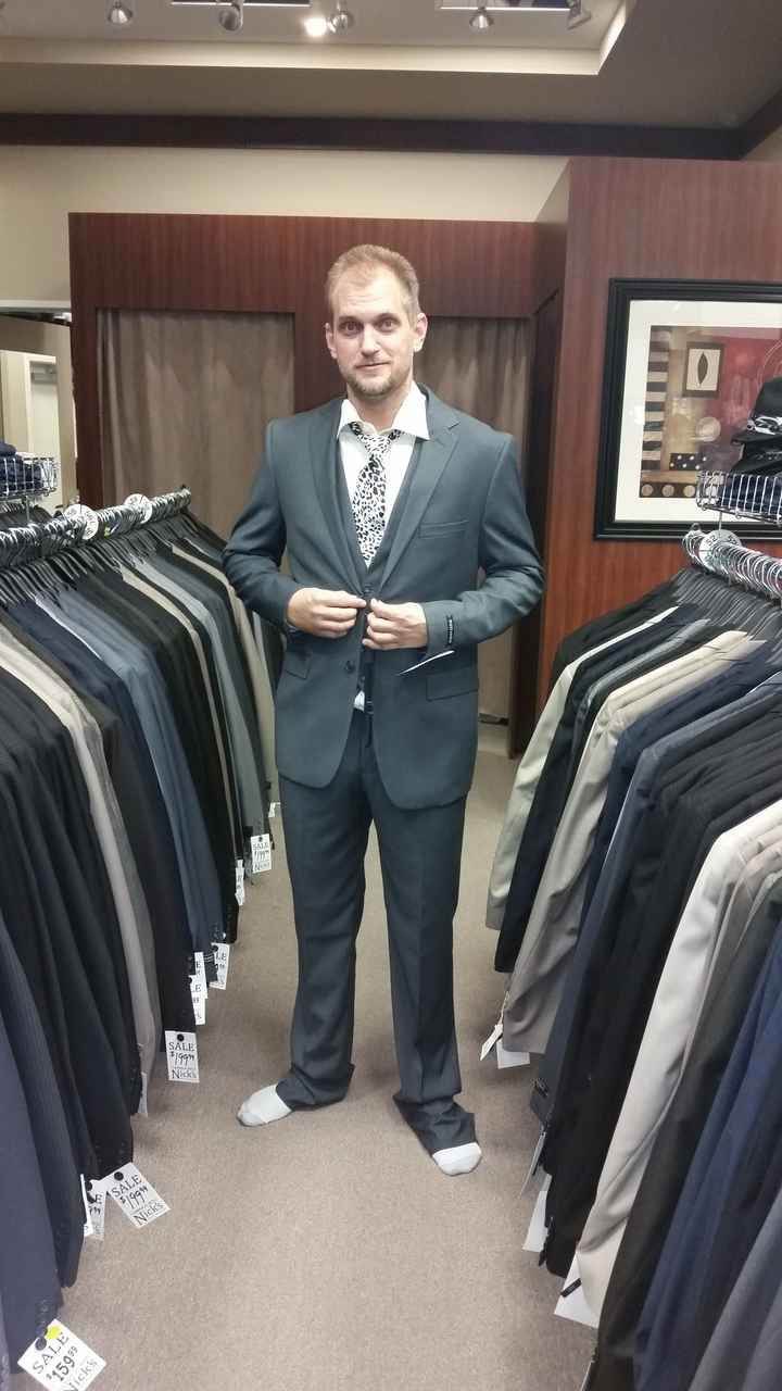 Groom and his men - vest and tie colors?