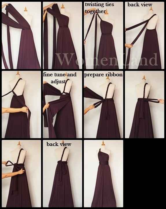 Convertible BM Dresses