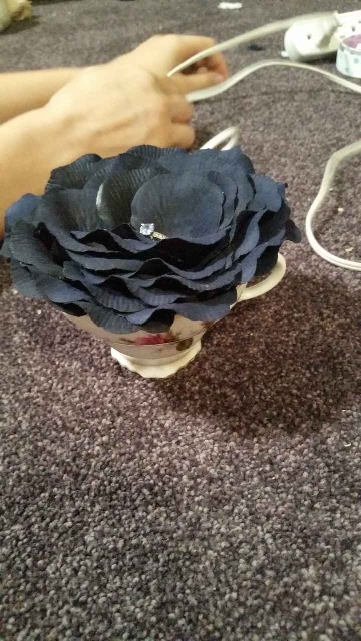 DIY Ring Bearer "Pillow", Mock Centerpiece Trial #2, and Meeting with Venue