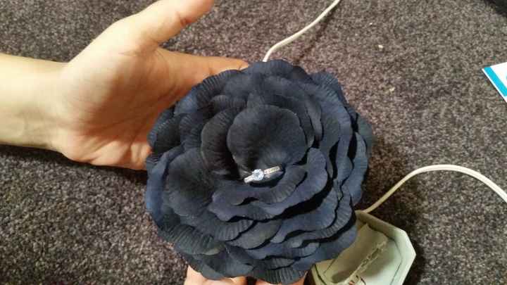 DIY Ring Bearer "Pillow", Mock Centerpiece Trial #2, and Meeting with Venue