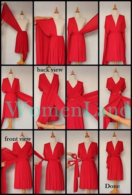 Convertible BM Dresses